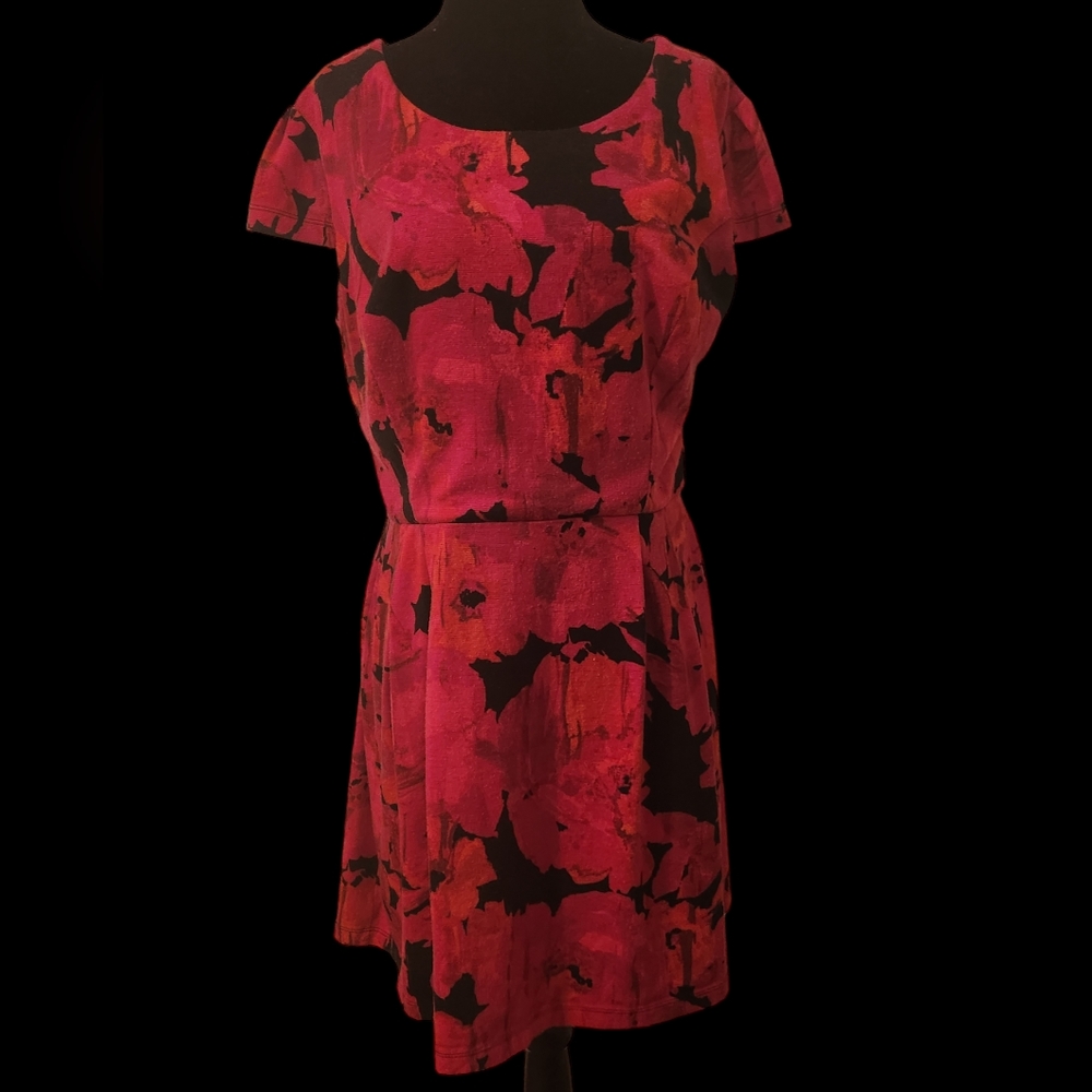 Floral Magenta dress